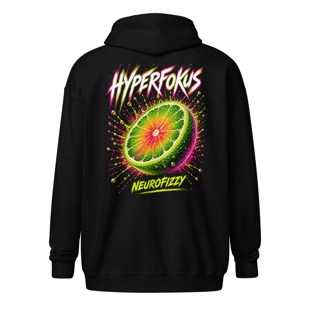 ADHS Hyperfokus Neurofizzy Zip Hoodie