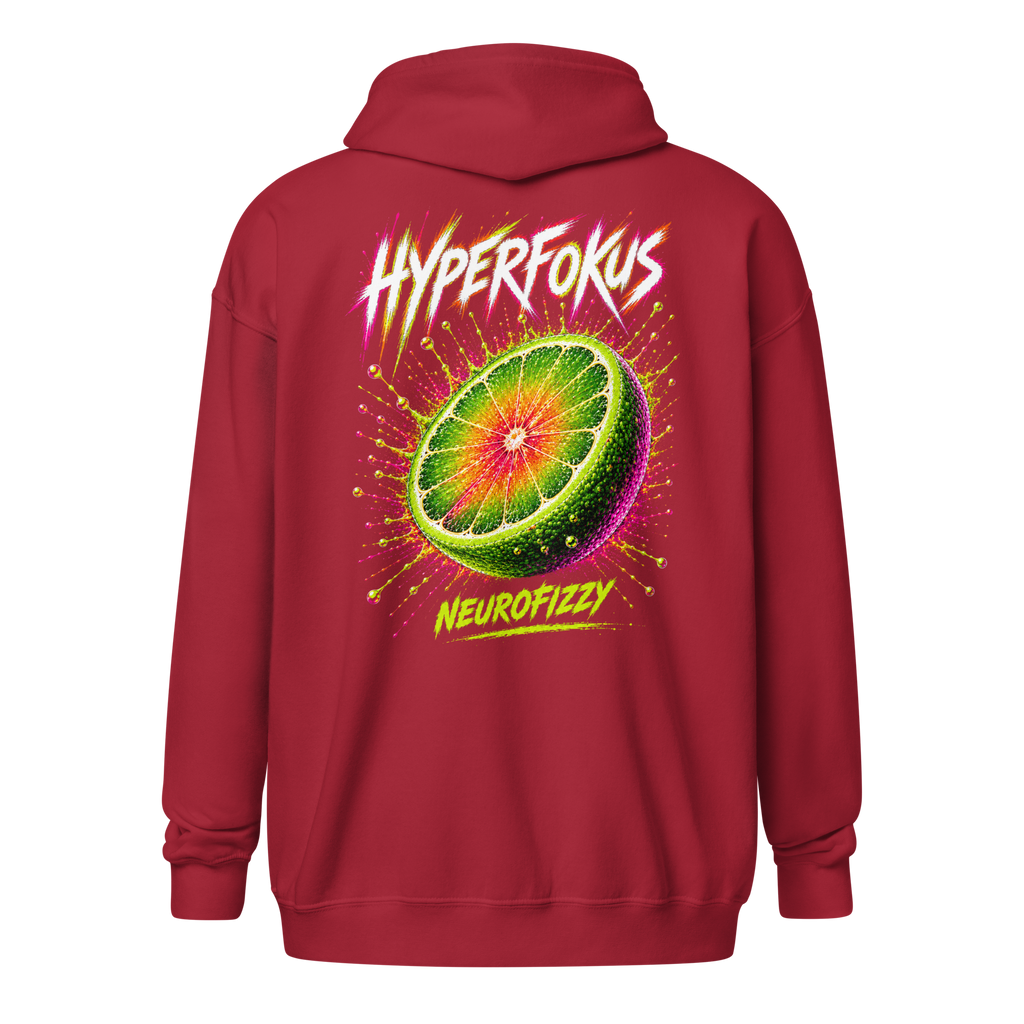 ADHS Hyperfokus Neurofizzy Zip Hoodie