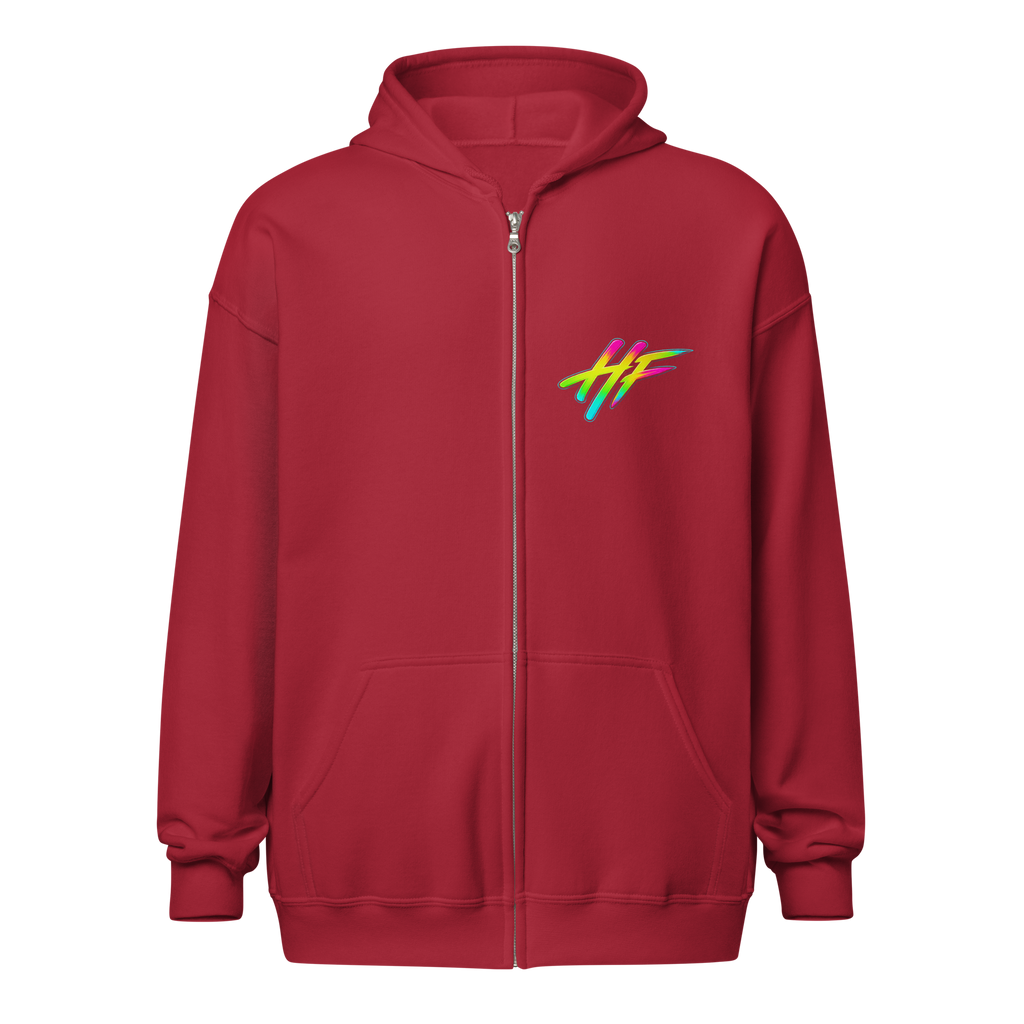 ADHS Hyperfokus Unexpetcted Depth Zip Hoodie