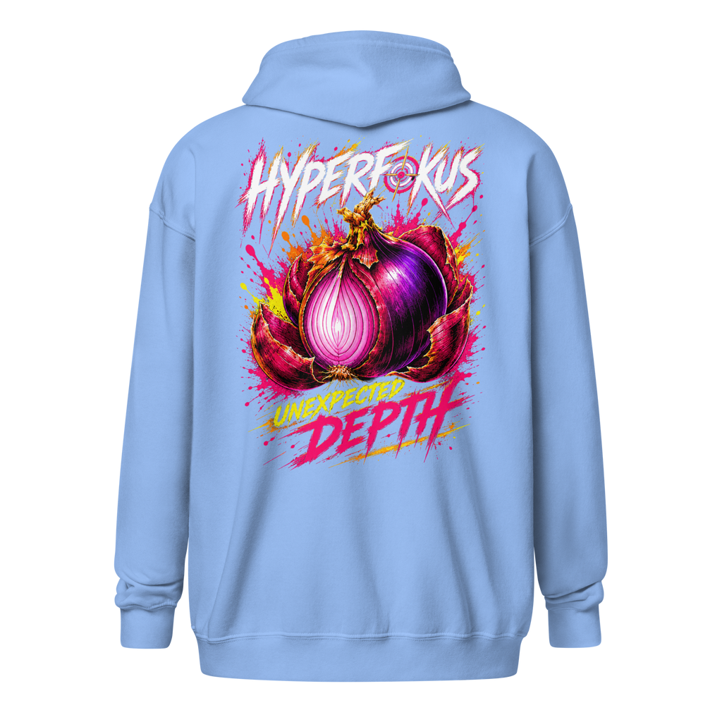 ADHS Hyperfokus Unexpetcted Depth Zip Hoodie
