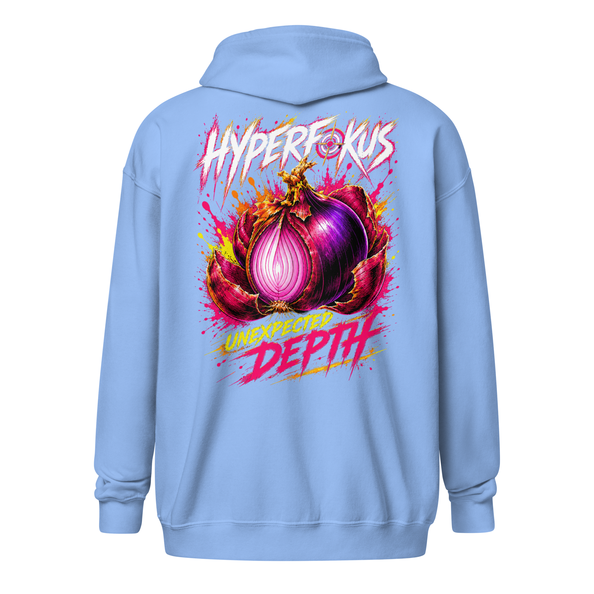 ADHS Hyperfokus Unexpetcted Depth Zip Hoodie