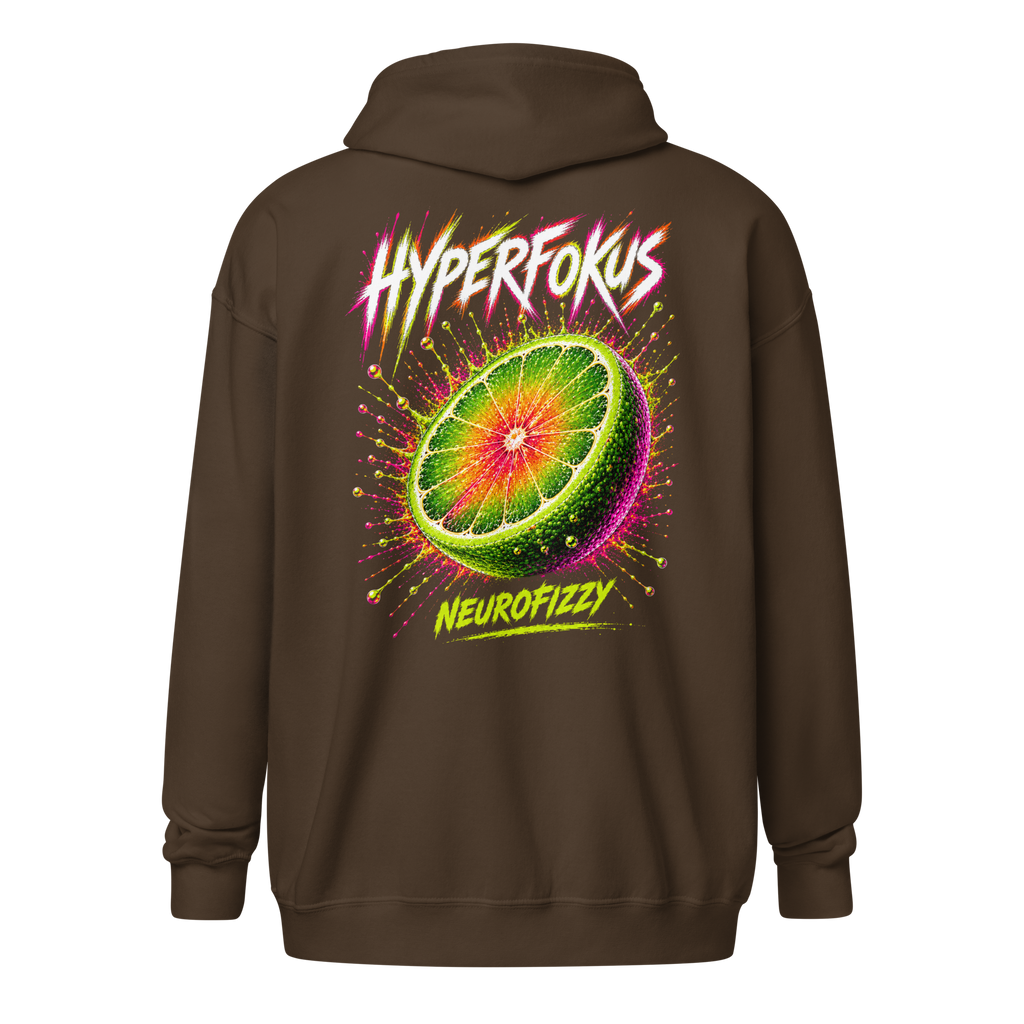 ADHS Hyperfokus Neurofizzy Zip Hoodie