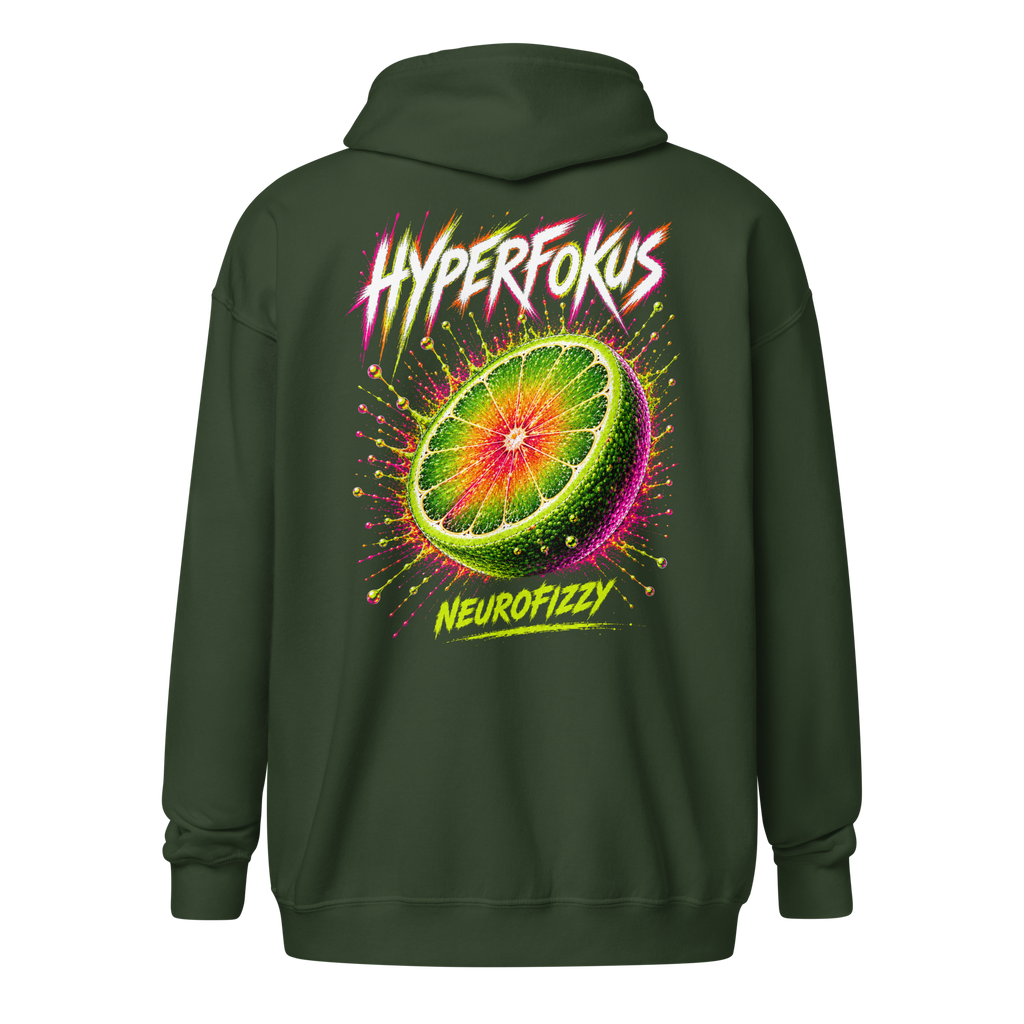 ADHS Hyperfokus Neurofizzy Zip Hoodie