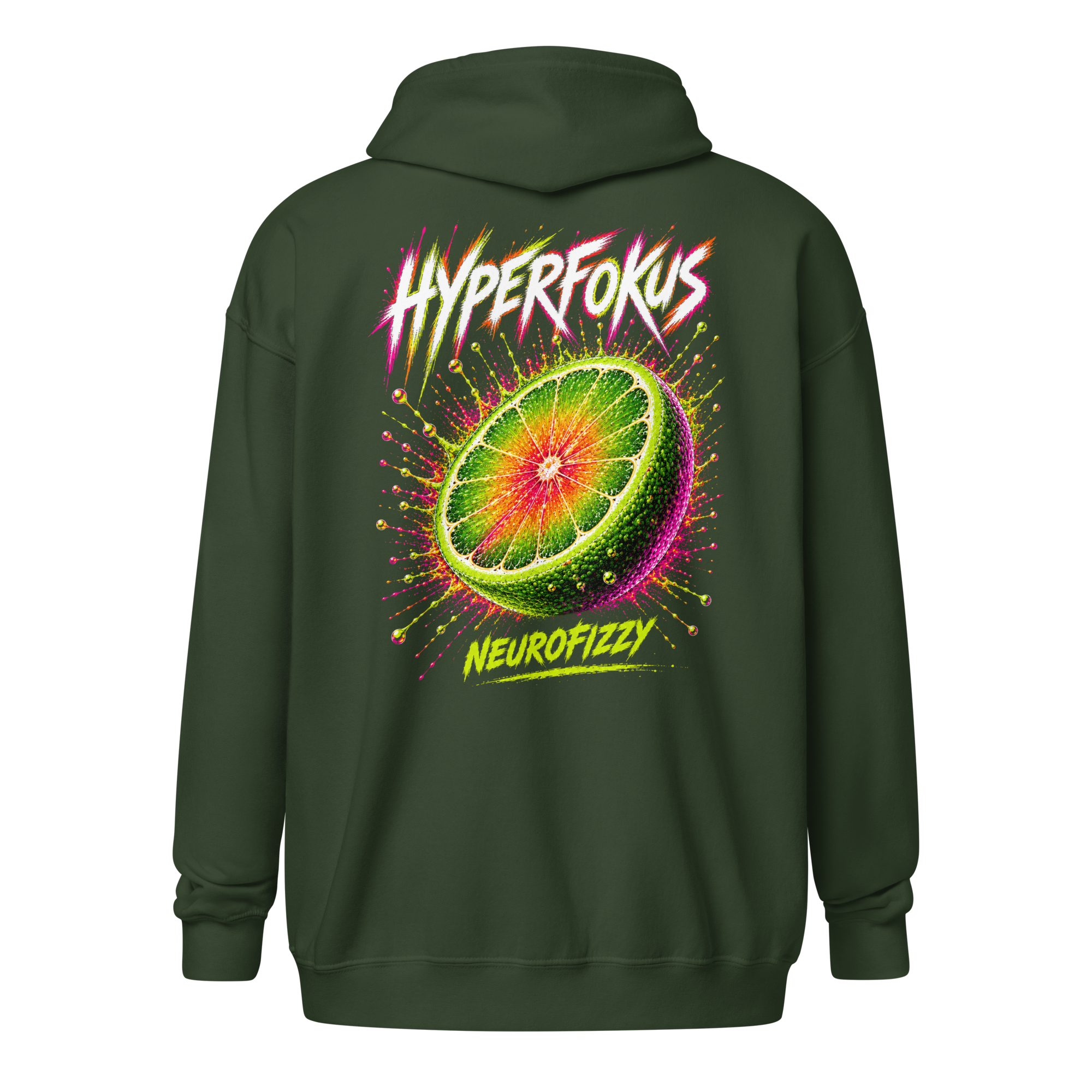 ADHS Hyperfokus Neurofizzy Zip Hoodie