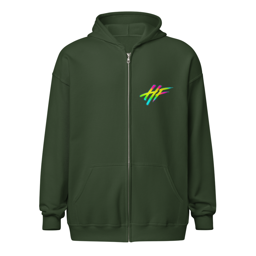 ADHS Hyperfokus Unexpetcted Depth Zip Hoodie