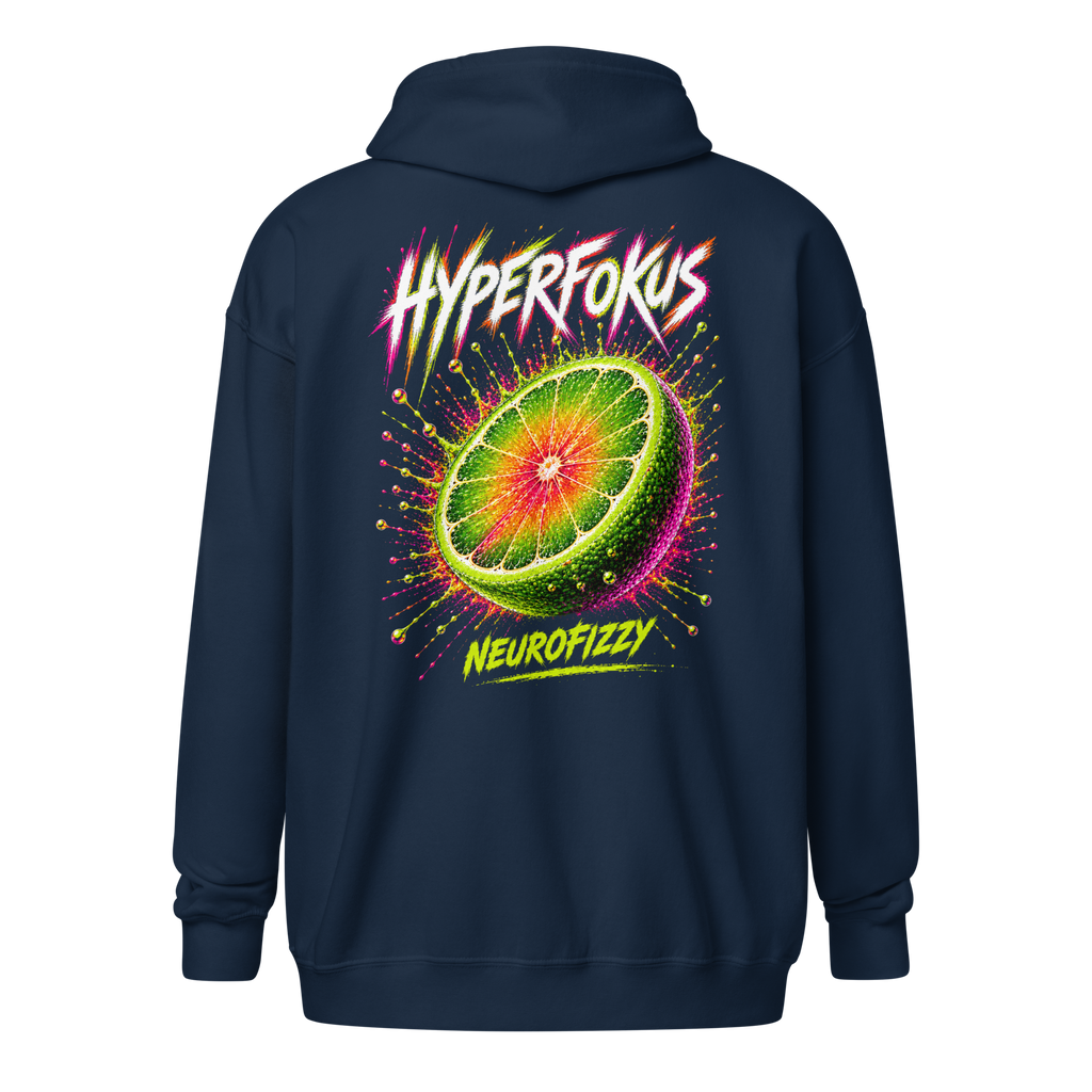 ADHS Hyperfokus Neurofizzy Zip Hoodie