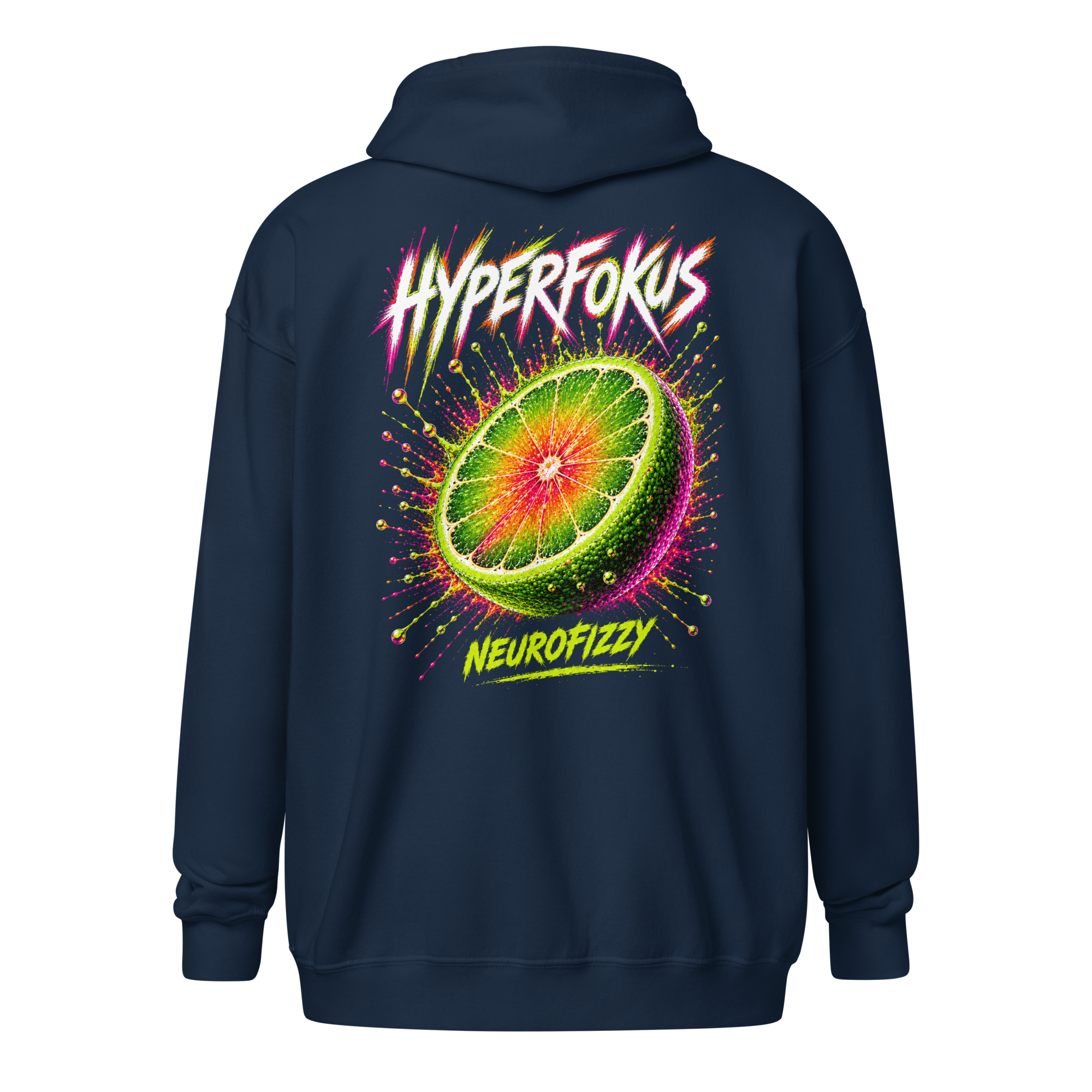 ADHS Hyperfokus Neurofizzy Zip Hoodie