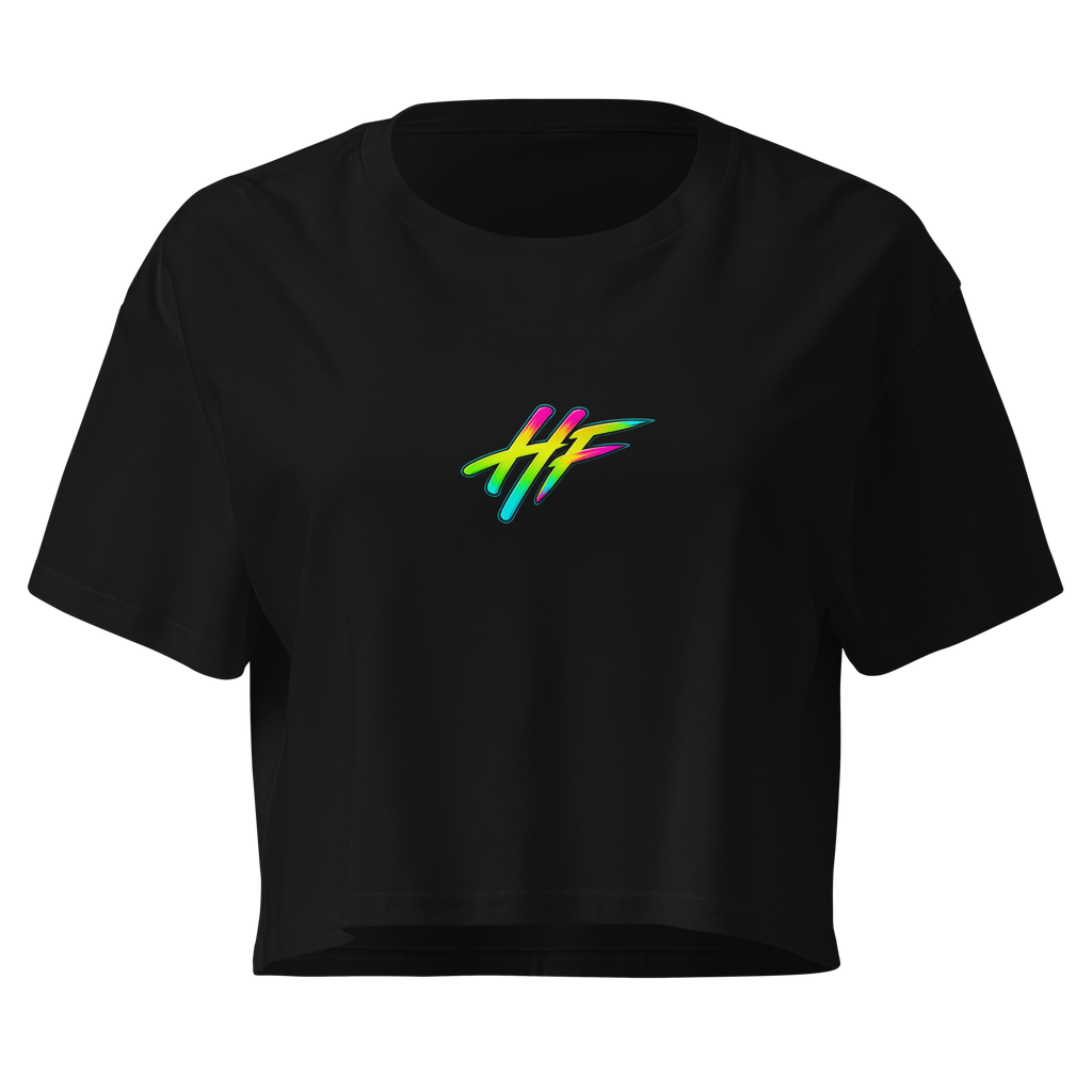 ADHS Hyperfokus Neurofizzy Damen-Crop-Top