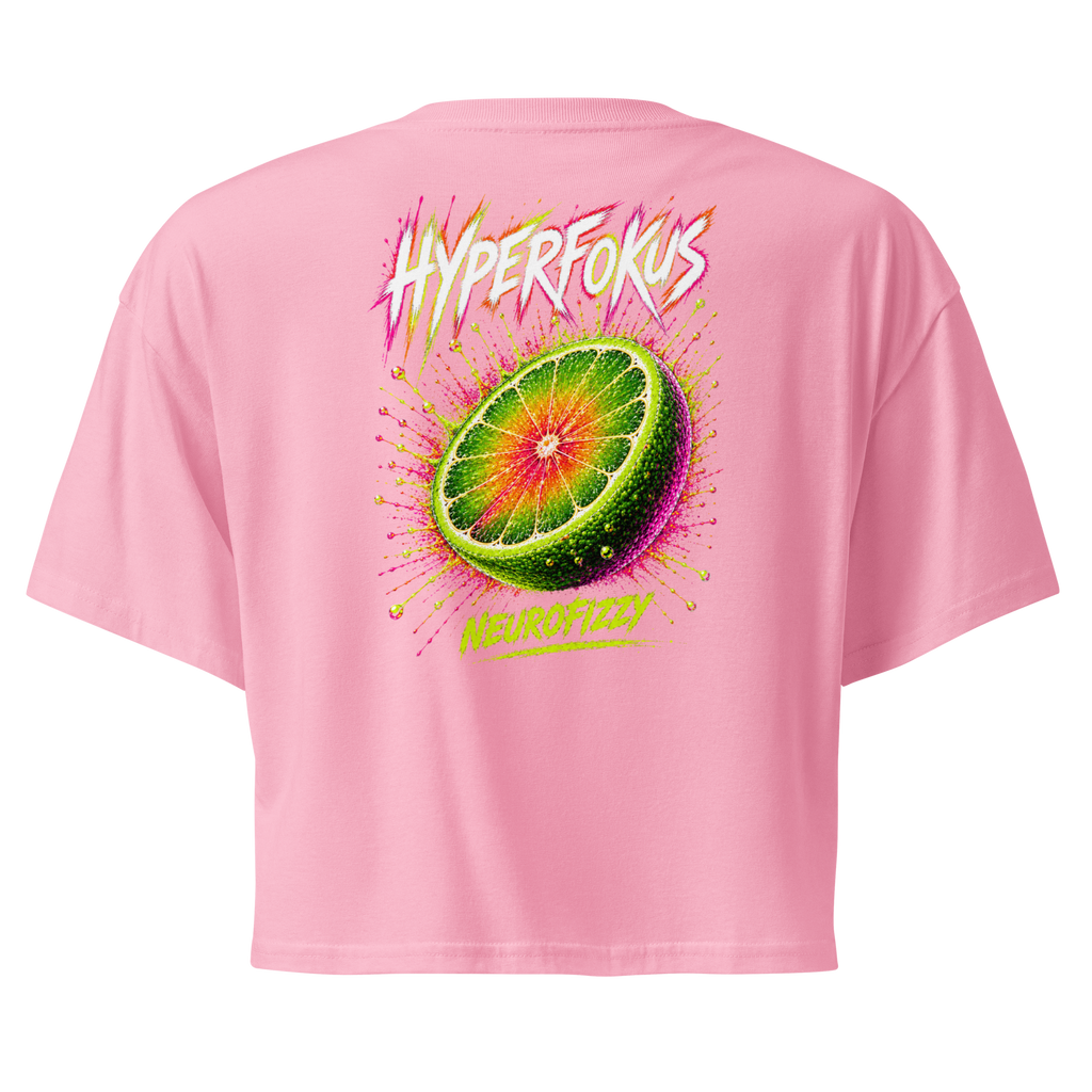 ADHS Hyperfokus Neurofizzy Damen-Crop-Top