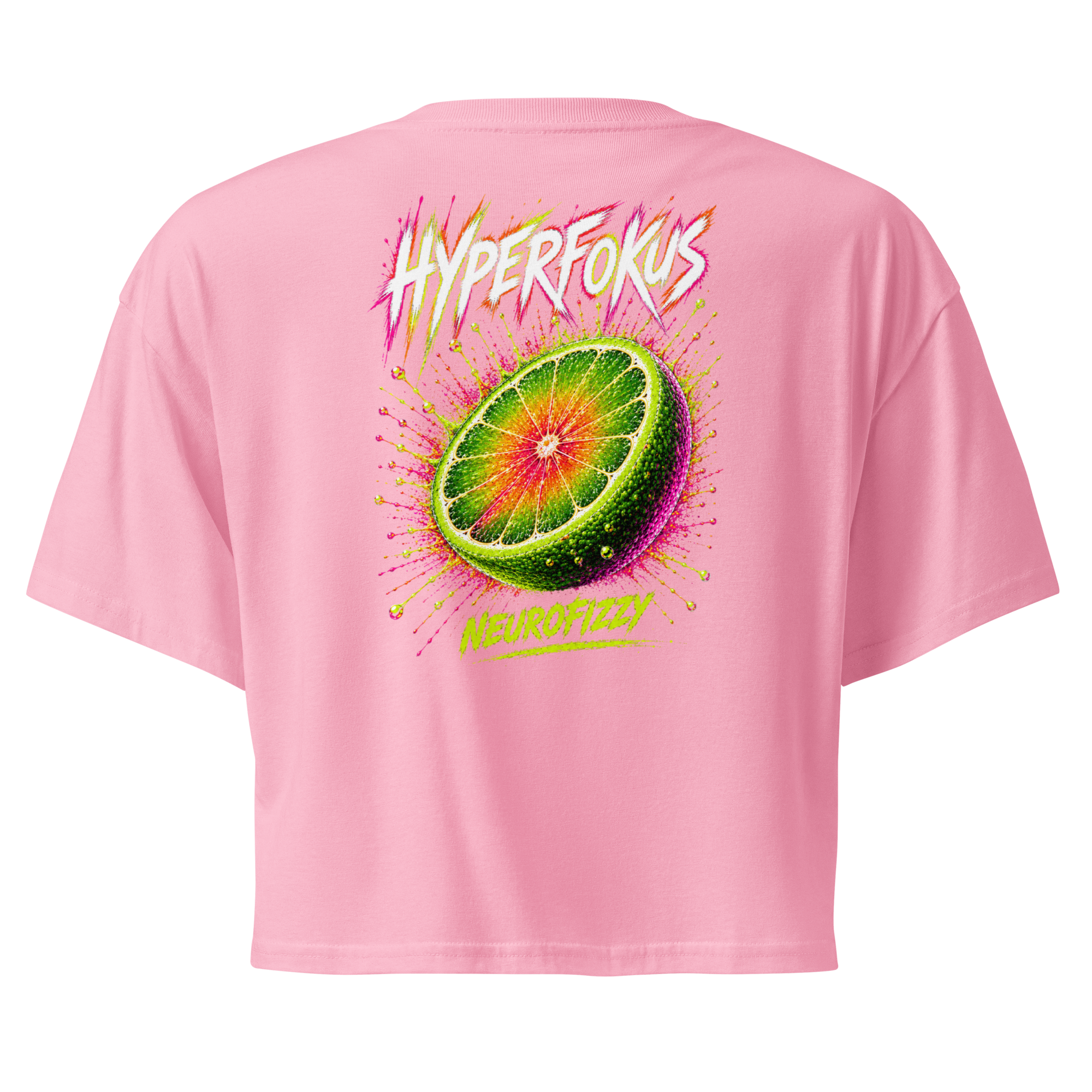 ADHS Hyperfokus Neurofizzy Damen-Crop-Top