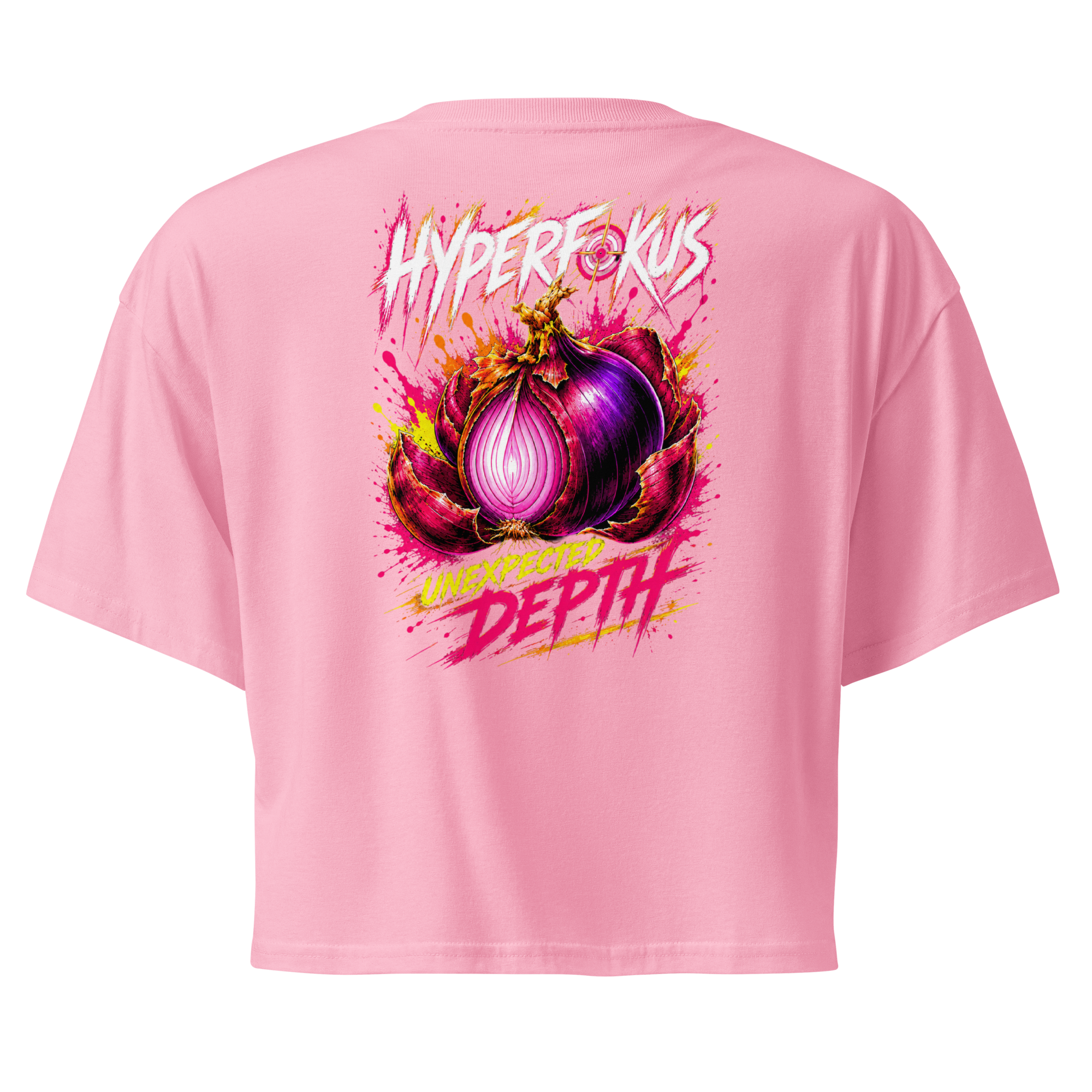 ADHS Hyperfokus Unexpetcted Depth Damen-Crop-Top