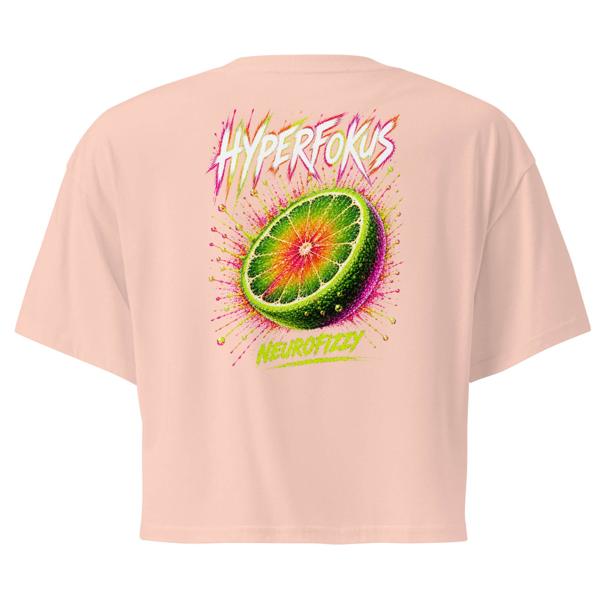 ADHS Hyperfokus Neurofizzy Damen-Crop-Top