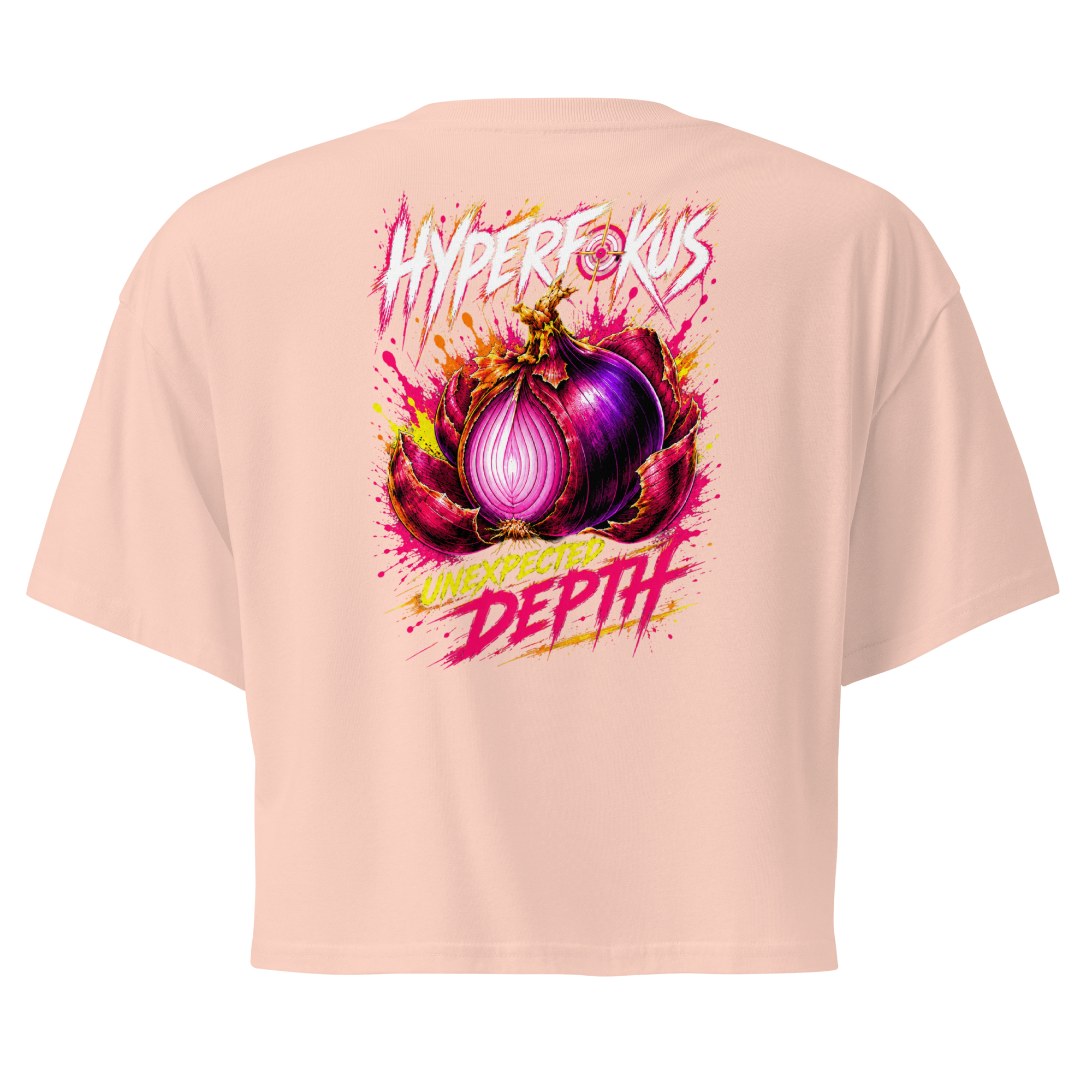 ADHS Hyperfokus Unexpetcted Depth Damen-Crop-Top