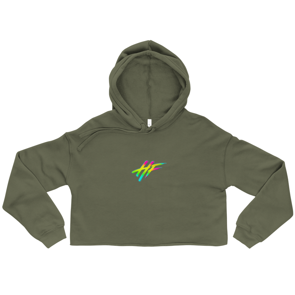 ADHS Hyperfokus Unexpetcted Depth Crop Hoodie